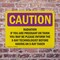 Signmission Radiation & Laser Sign, 7 in H x 10 in W, Plastic, Rectangle OS-2PACK-CR-P-710-L-10206 - alternate 7